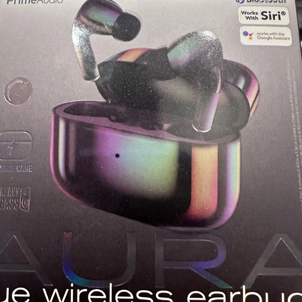 Black Wireless Headset with Bluetooth Connectivity